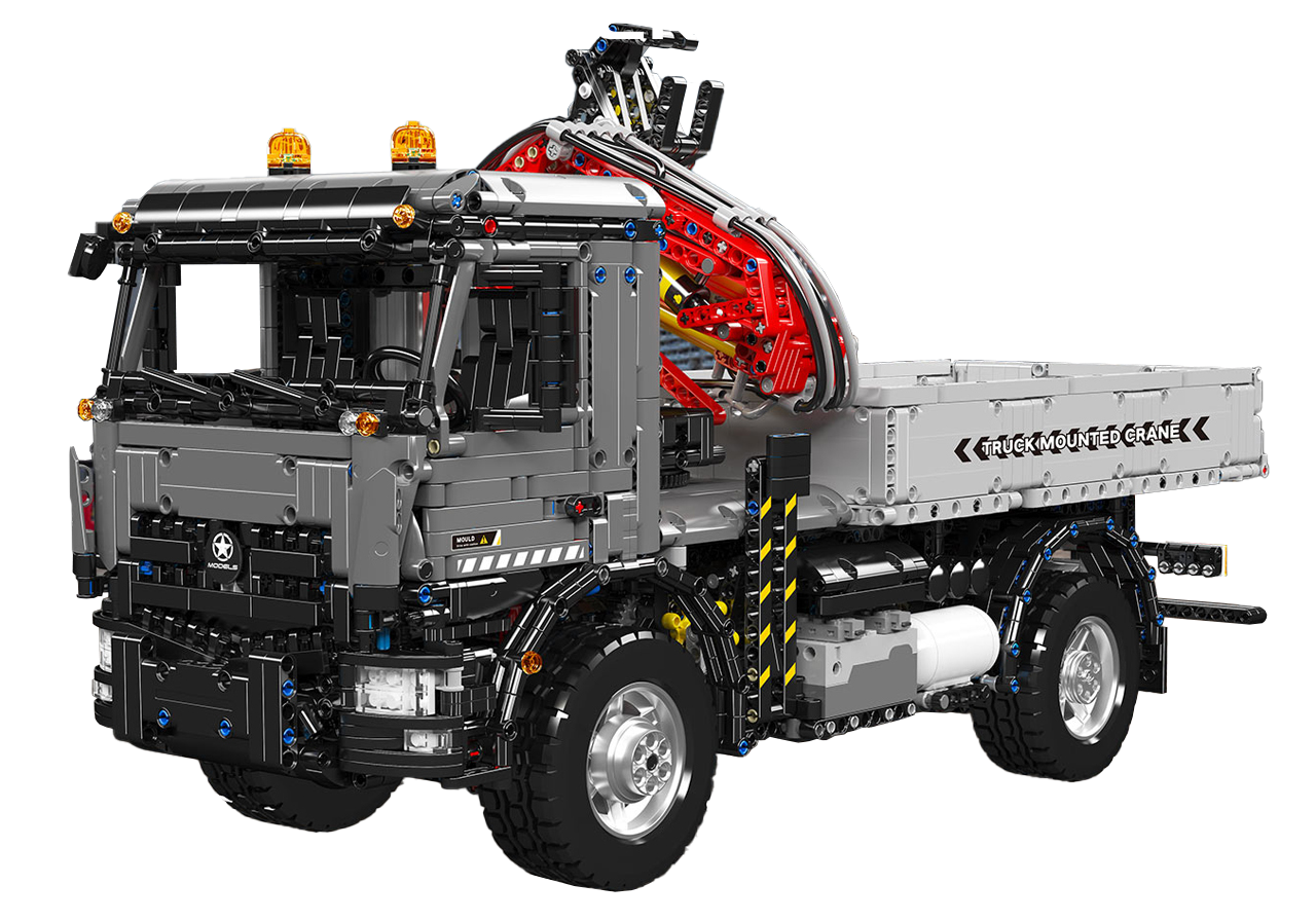 Mould King 19016 Remote Controlled Crane Truck Building Toy Set | 3767 PCS