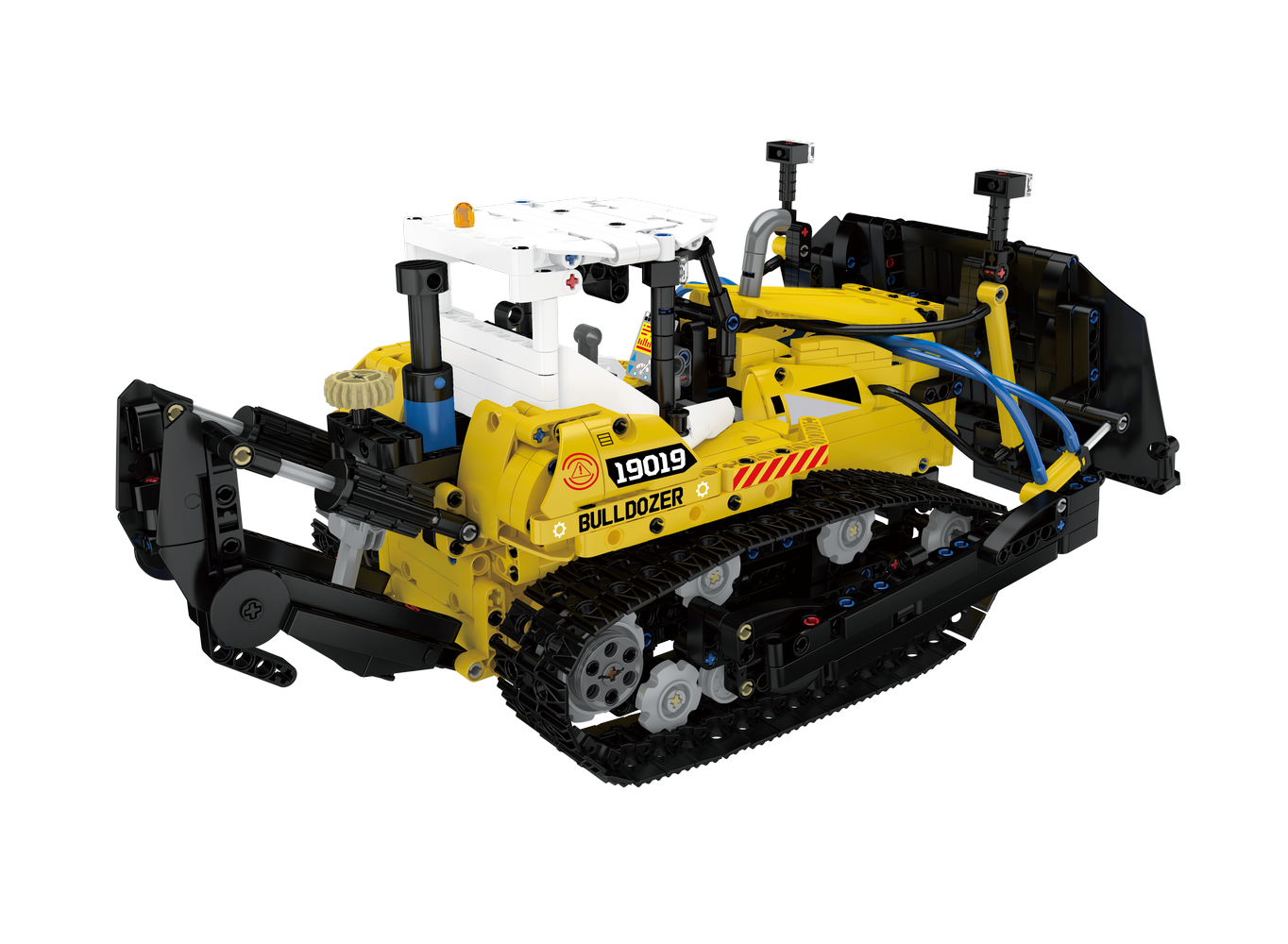 Mould King 19019 PR756 Bulldozer Building Toy Set | 1200 PCS
