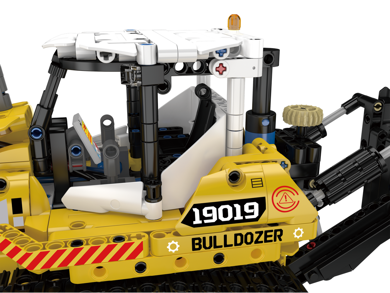 Mould King 19019 PR756 Bulldozer Building Toy Set | 1200 PCS