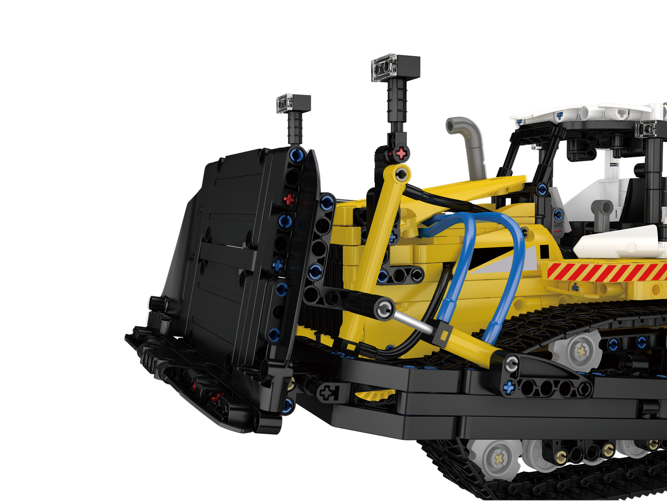 Mould King 19019 PR756 Bulldozer Building Toy Set | 1200 PCS
