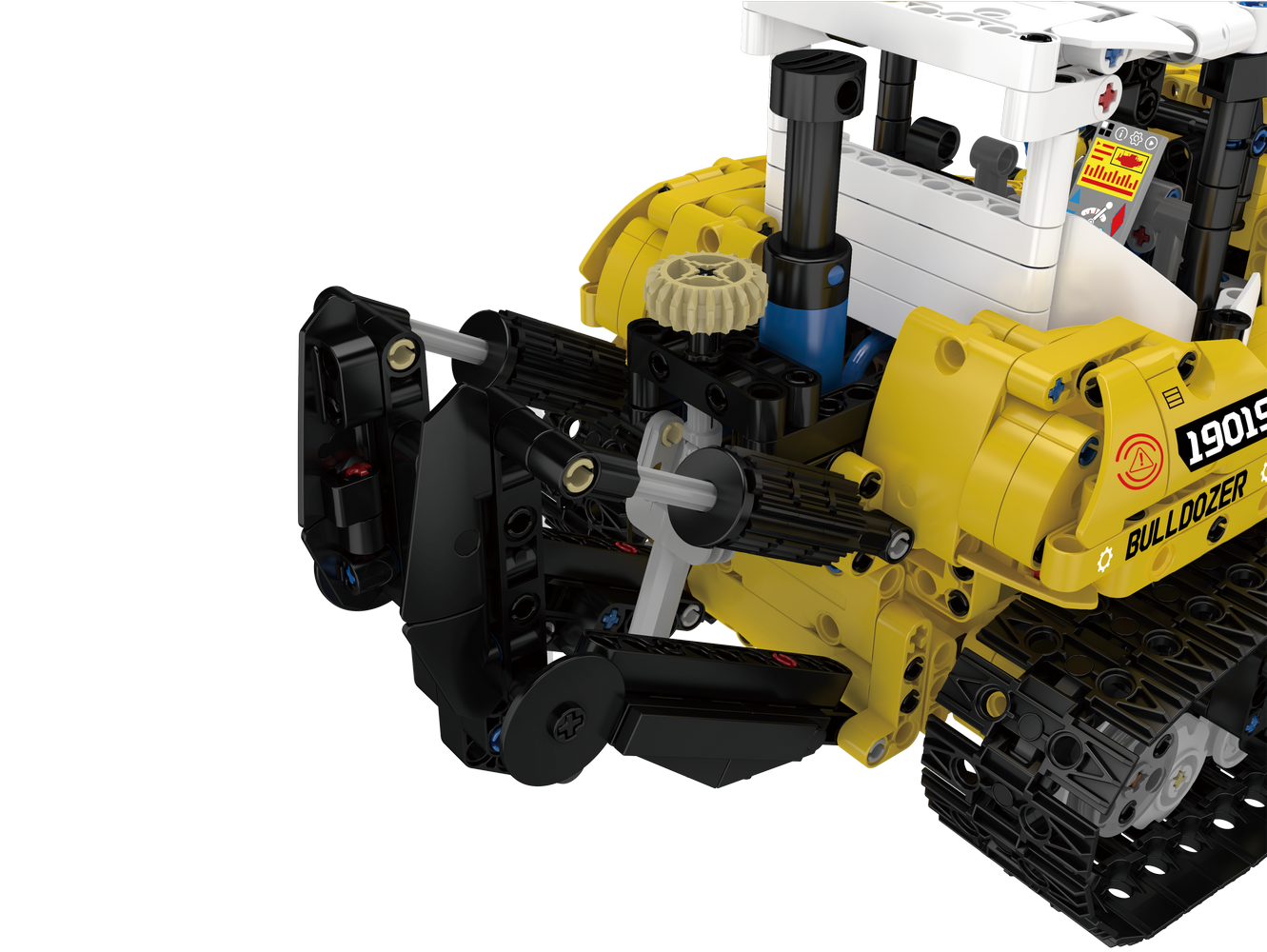 Mould King 19019 PR756 Bulldozer Building Toy Set | 1200 PCS