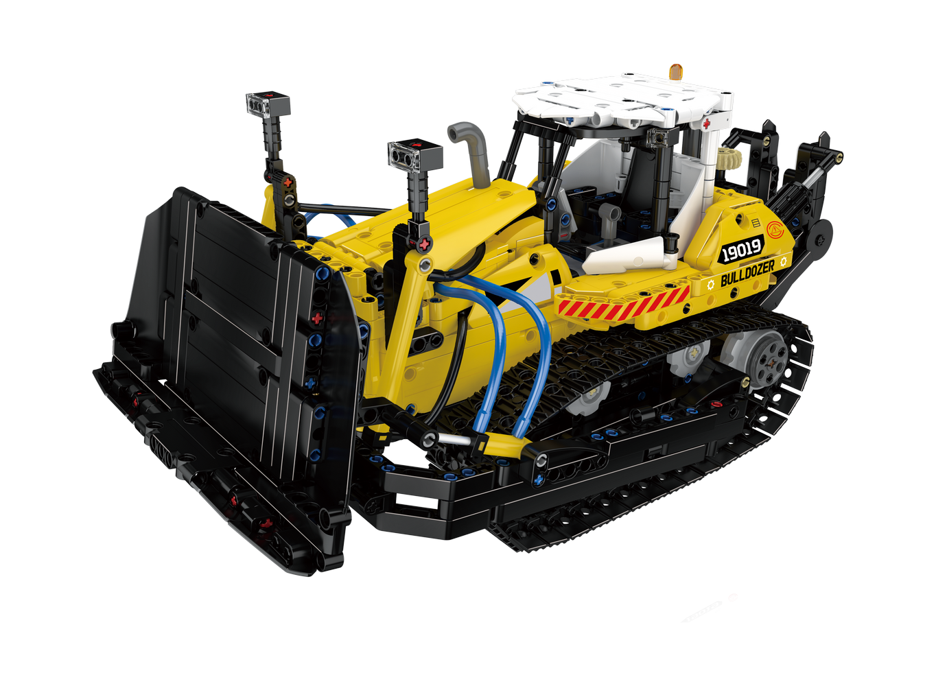 Mould King 19019 PR756 Bulldozer Building Toy Set | 1200 PCS