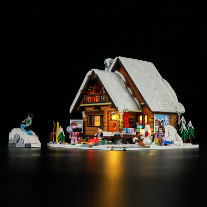 Lumibricks F9041 SKI LODGE Building Toy Set | 2187 PCS