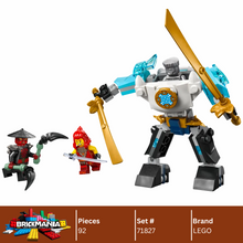 LEGO 71827 Ninjago Zane's Battle Suit Mech | 92 PCS