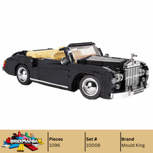 Mould King 10006 Rolls-Royce 1964 RR Silver Cloud Building Toy Set | 1096 PCS