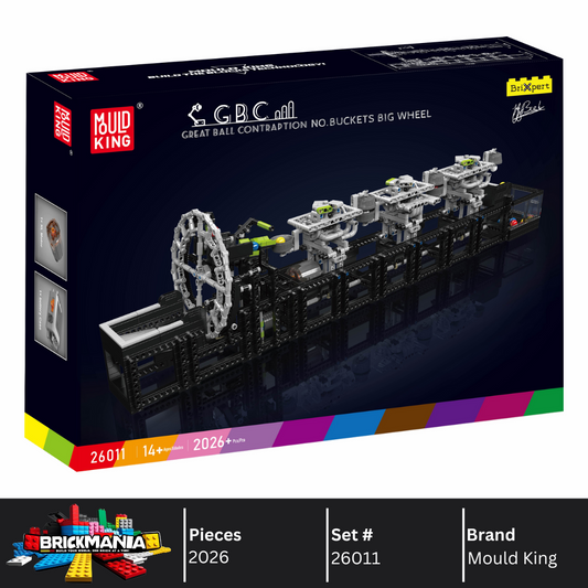 Mould King 26011 GBC Rimo Buckets Building Toy Set | 2026 PCS