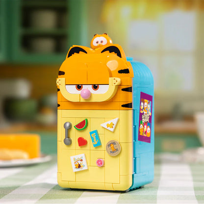 Pantasy 86809 Garfield Fantastic Machines Series Fridge Building Toy Set |300 PCS