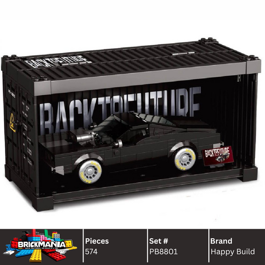Happy Build PB8801 Shadow Sprinter Building Toy Set | 582 PCS| Buildable Sports Car with Display Container