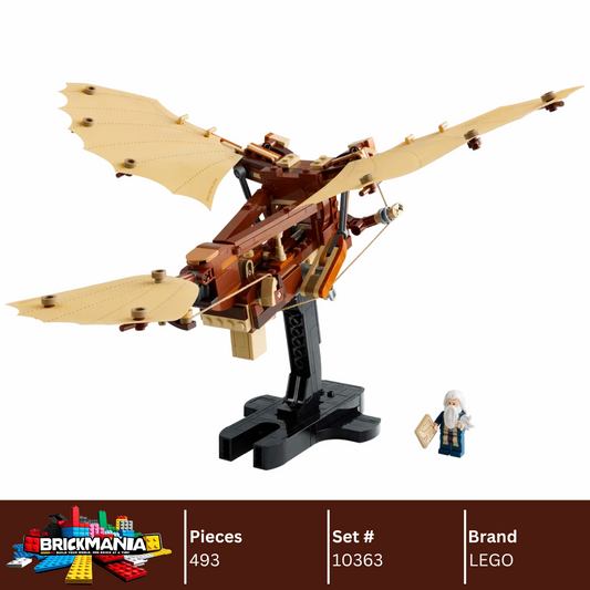LEGO 10363 Leonardo da Vinci's Flying Machine | 493 PCS