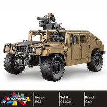 Cada C61036 HUMVEE H1 Building Toy Set | 3935 PCS