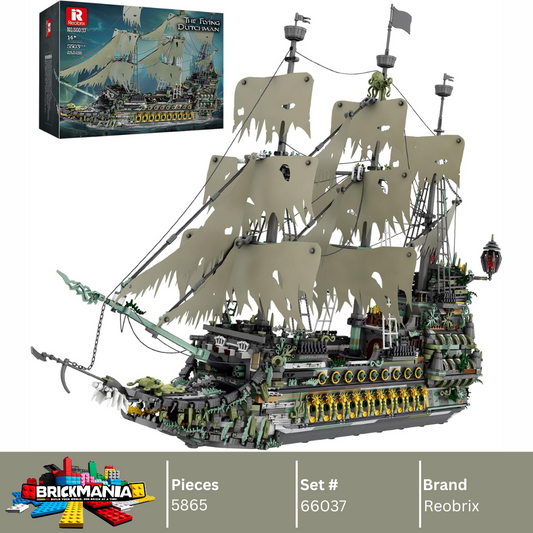 Reobrix 66037 The Flying Dutchman Building Toy Set | 5865 PCS