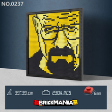 N0237 Walter White Mosaic Wall Art | 2304 PCS