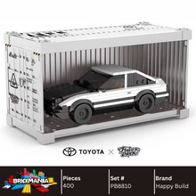 Happy Build PB8810 Toyota AE86 Trueno Building Toy Set | 400 PCS | Buildable Car with Display Container