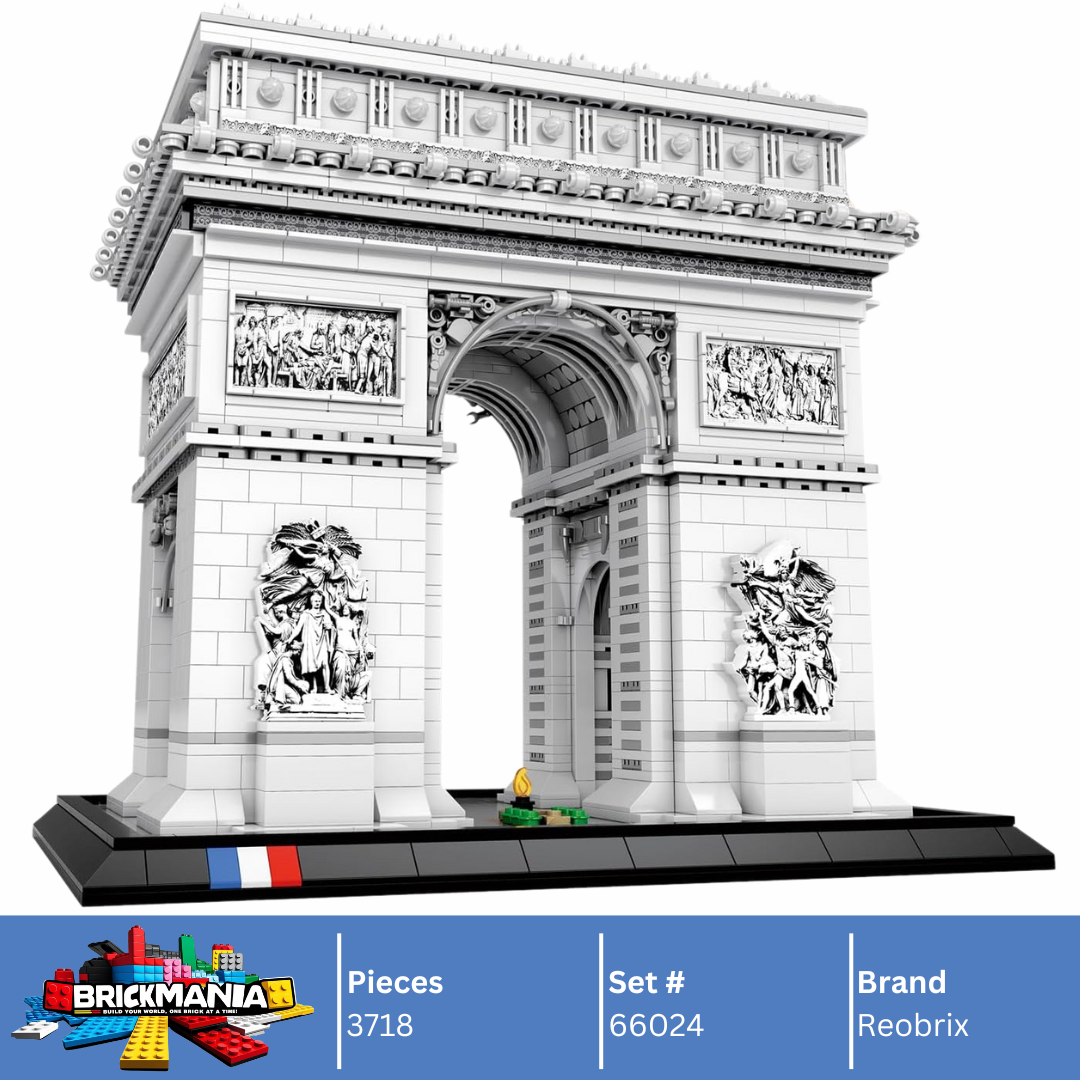 Reobrix 66024 Arc De Triomphe Building Toy Set | 3718 PCS