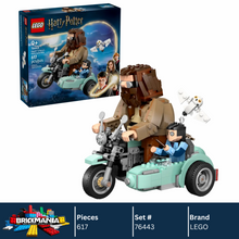 LEGO 76443 Harry Potter Hagrid™ & Harry's Motorcycle Ride | 617 PCS