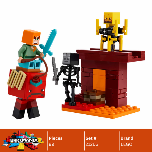 LEGO 21266 The Nether Lava Battle | 99 PCS