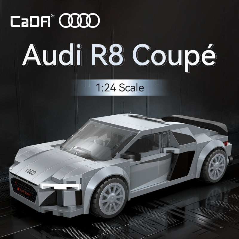 CaDA C55027W Audi R8 Coupe Building Toy Set | 199 PCS