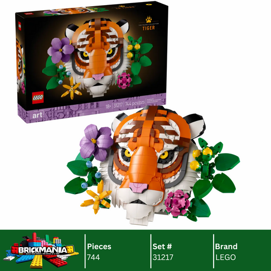 LEGO 31217 Art The Fauna Collection - Tiger | 744 PCS