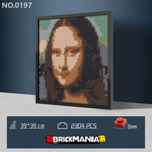 N0197 Mona Lisa Mosaic Wall Art | 2304 PCS