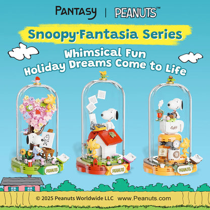 Pantasy 86901 Snoopy Red House Daydreams Building Toy Set | 226 PCS