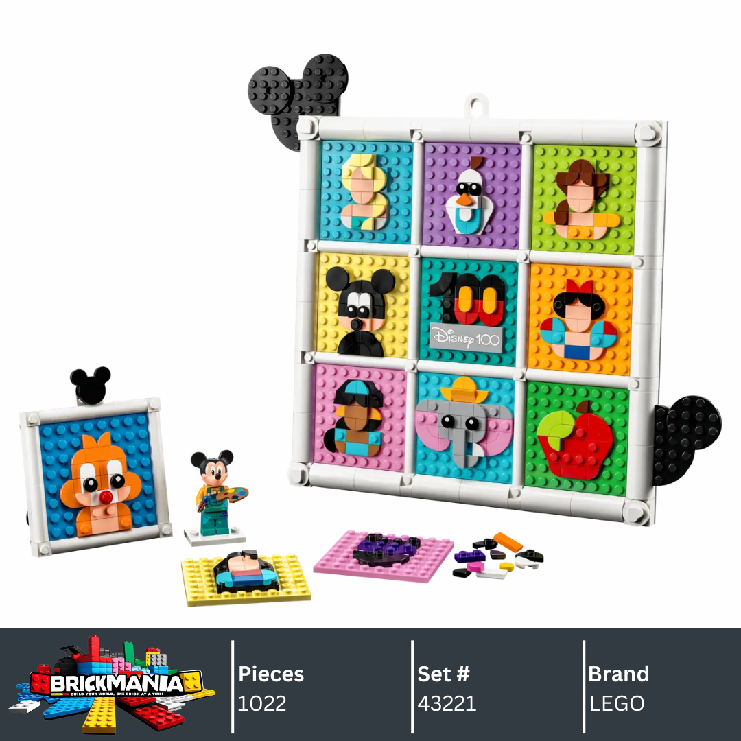 LEGO 43221 100 Years of Disney Icons | 1022 PCS