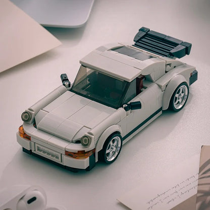 Happy Build PB8816 Porsche 930 turbo Building Toy Set | 343 PCS | Buildable Car with Display Container