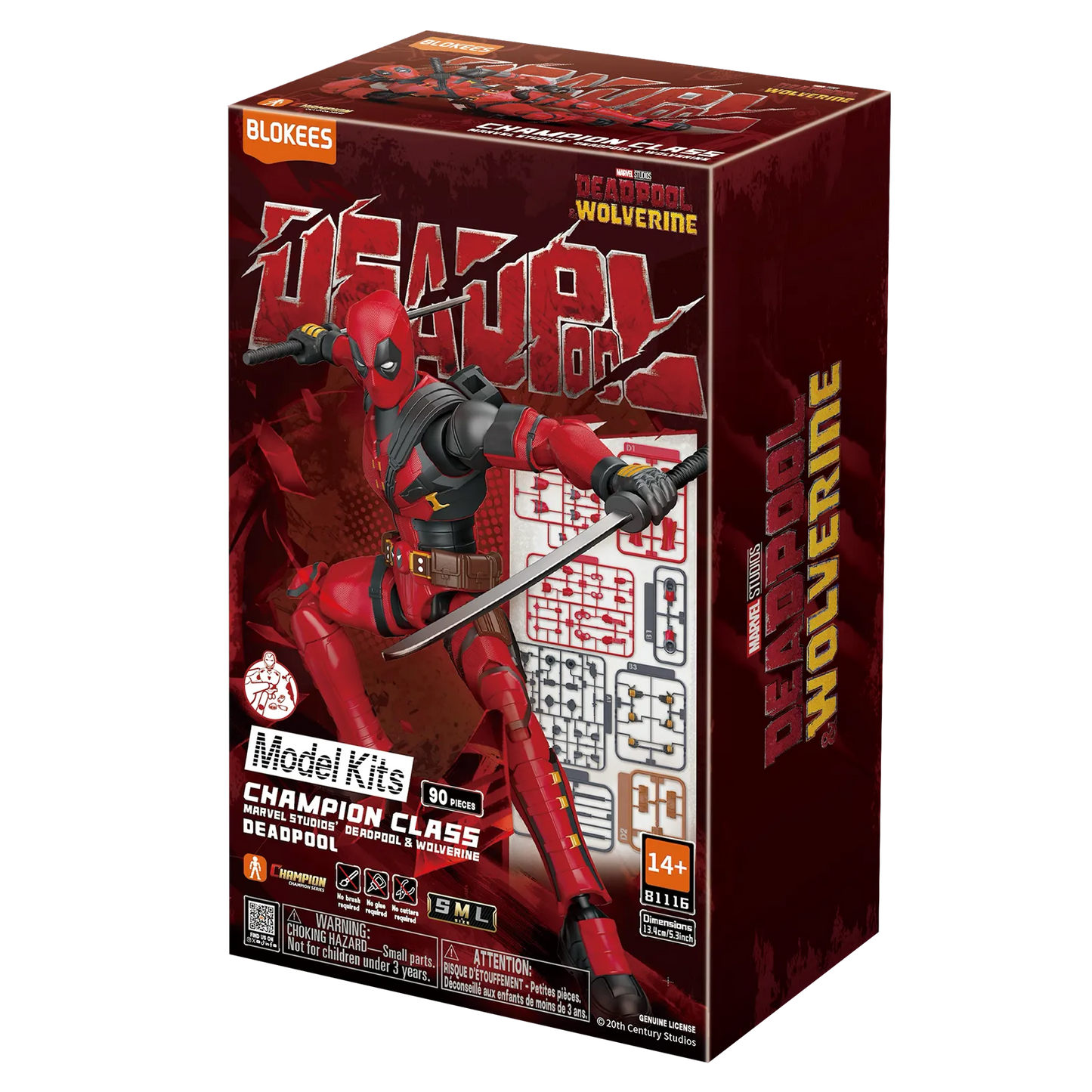 Blokees Marvel 81116 Champion Class Infinity Saga Deadpool