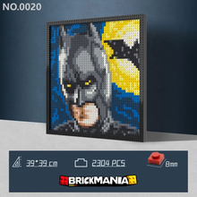 N0020 Batman Mosaic Wall Art | 2304 PCS
