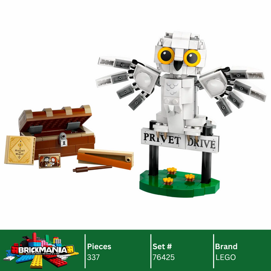 LEGO 76425 Hedwig™ at 4 Privet Drive | 337 PCS