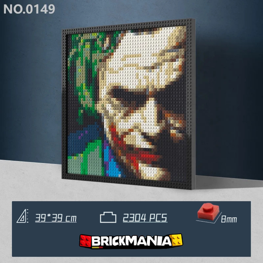 N0149 The Joker Mosaic Wall Art | 2304 PCS