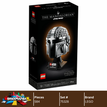 LEGO 75328 Star Wars The Mandalorian™ Helmet | 584 PCS | Damaged box