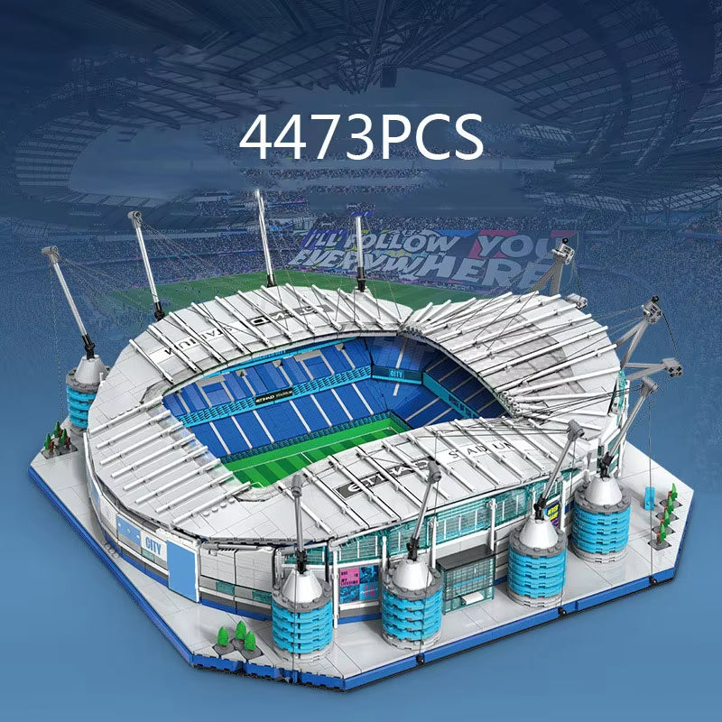 CaDA C66022W Manchester City Stadium Building Toy Set | 4473 PCS