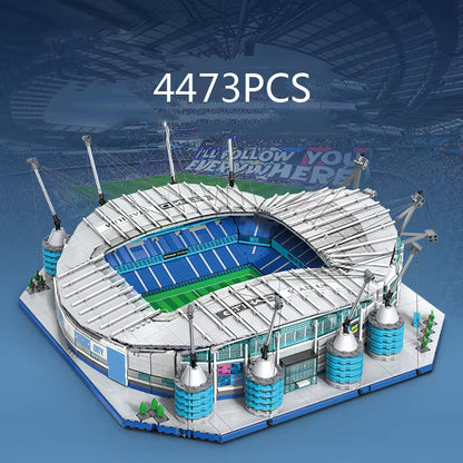 CaDA C66022W Manchester City Stadium Building Toy Set | 4473 PCS