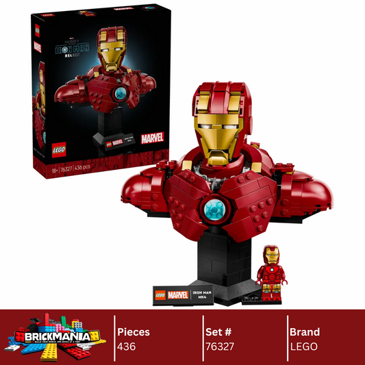 LEGO 76327 Marvel Iron Man MK4 Bust | 436 PCS