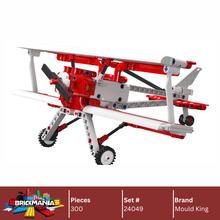 Mould King 24049 Red Ciplane Model Building Toy Set | 300 PCS
