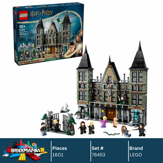 LEGO 76453 Harry Potter Malfoy Manor | 1601 PCS