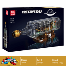 Mould King 10067 Flying Dutchman Ship-In-a-Bottle Building Toy Set | 2499 PCS