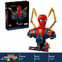 LEGO 76326 Marvel Iron Spider-Man Bust | 379 PCS