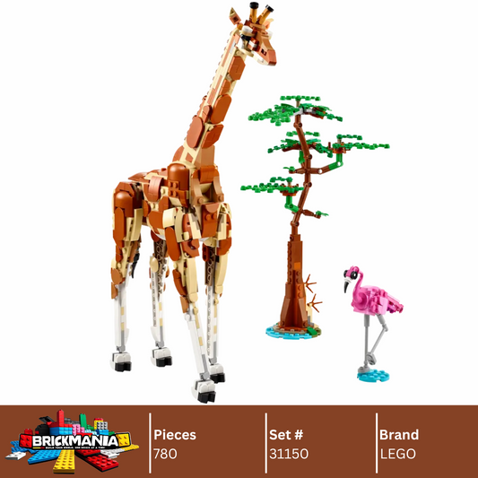 LEGO 31150 Wild Safari Animals | 780 PCS