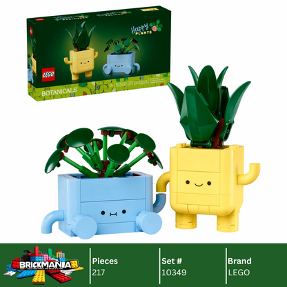 lego plant pot LEGO 10349 Botanicals Happy Plants