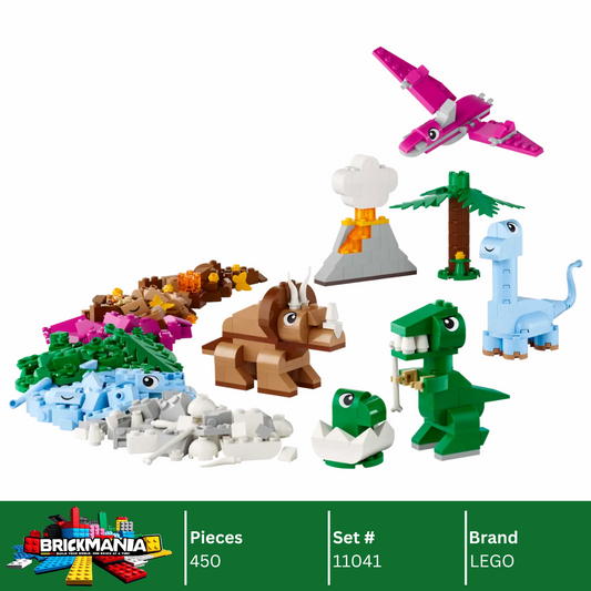 LEGO 11041 Creative Dinosaurs | 450 PCS