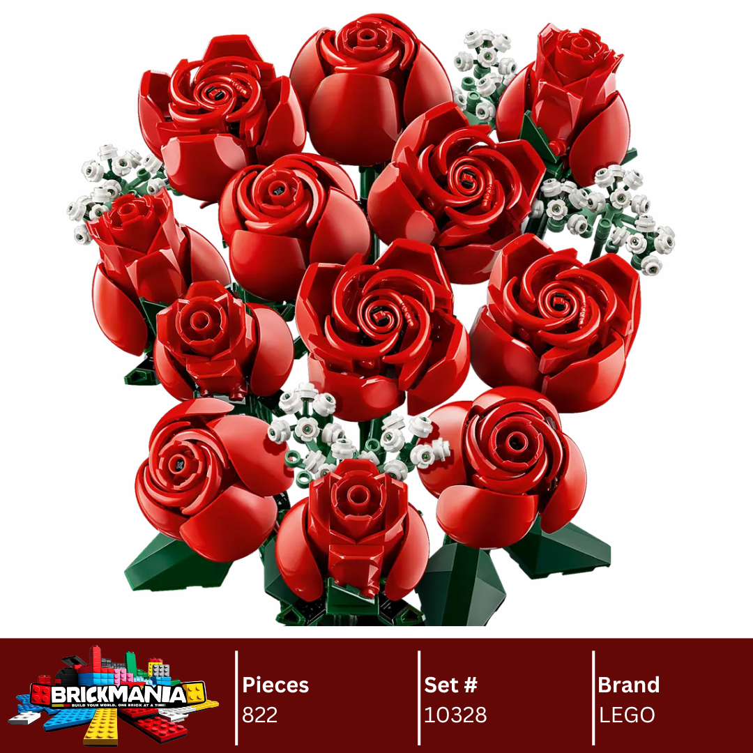 LEGO 10328 Botanicals Bouquet of Roses | 822 PCS