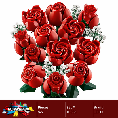 LEGO 10328 Botanicals Bouquet of Roses | 822 PCS