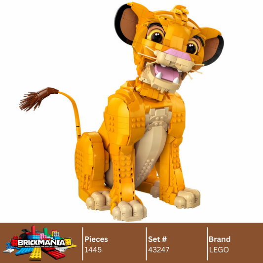 LEGO 43247 Young Simba the Lion King | 1445 PCS