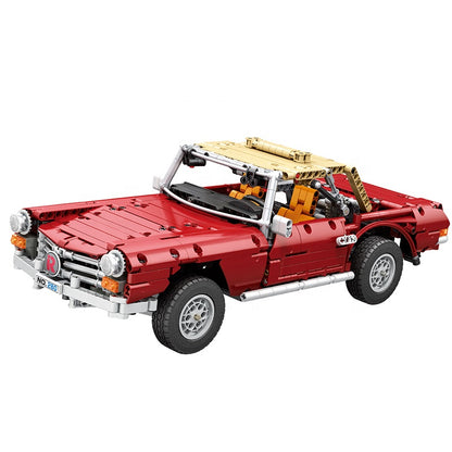 Reobrix 11005‑D Vintage Mercedes‑Benz 280SL Building Toy Set | 1578 PCS