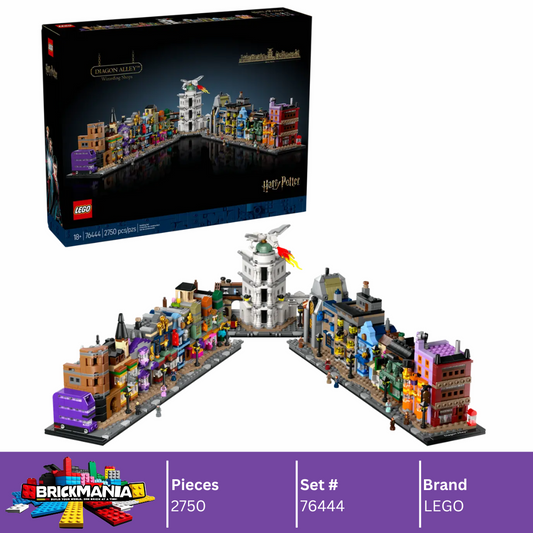 LEGO 76444 Harry Potter Diagon Alley™ Wizarding Shops | 2750 PCS