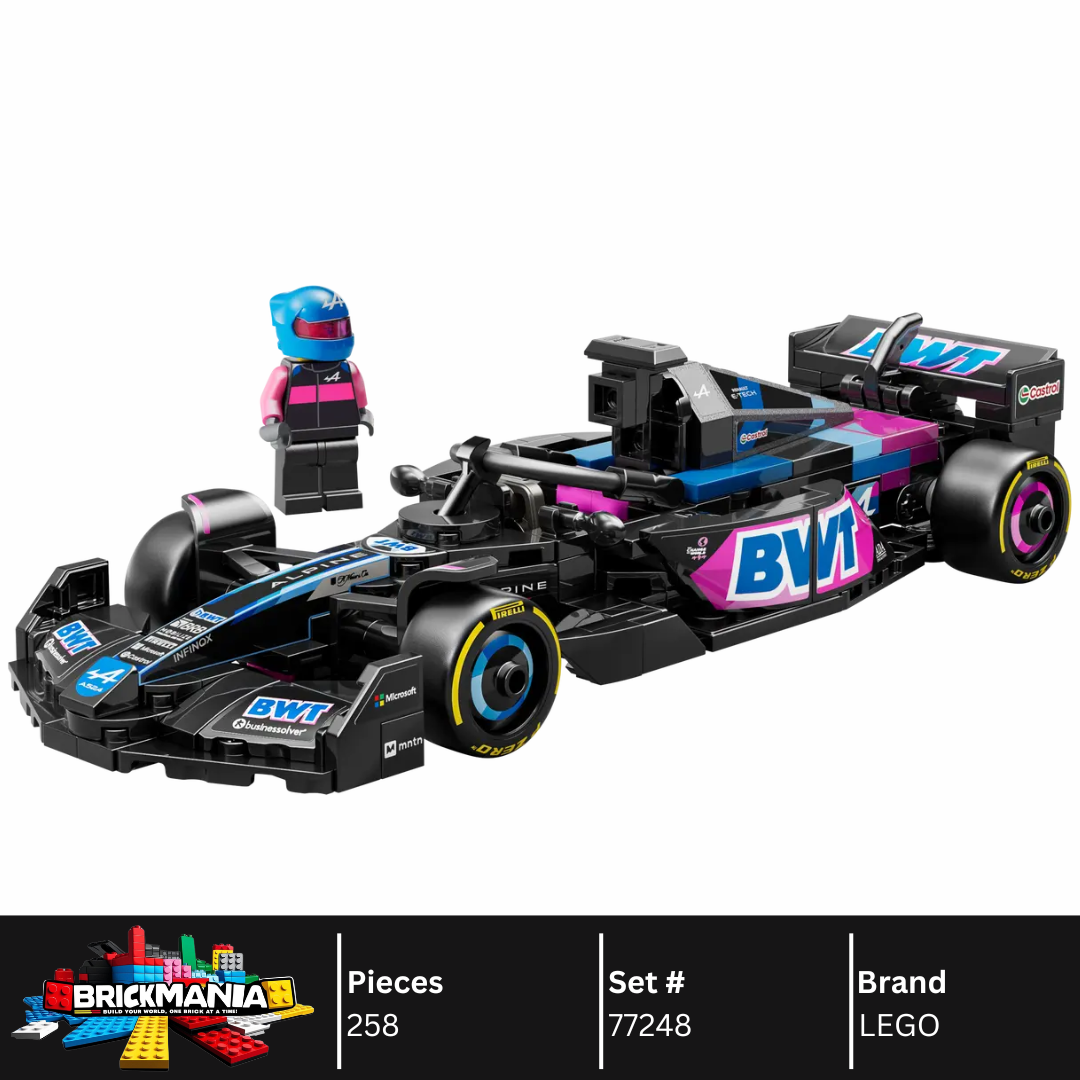 LEGO 77248 BWT Alpine F1® Team A524 Race Car | 258 PCS