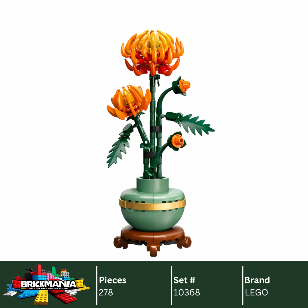 LEGO 10368 Botanicals Chrysanthemum | 278 PCS