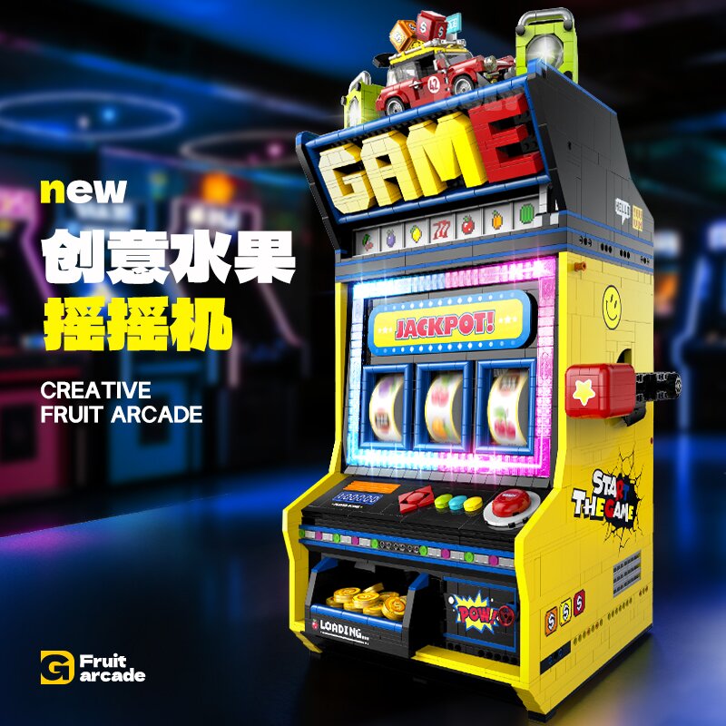 GULY 60542 Creative Fruit Arcade Building Set | 3571 PCS
