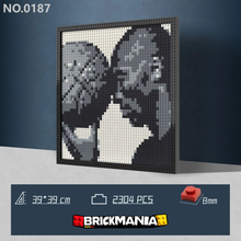 N0187 Kobe Bryant Mosaic Wall Art | 2304 PCS